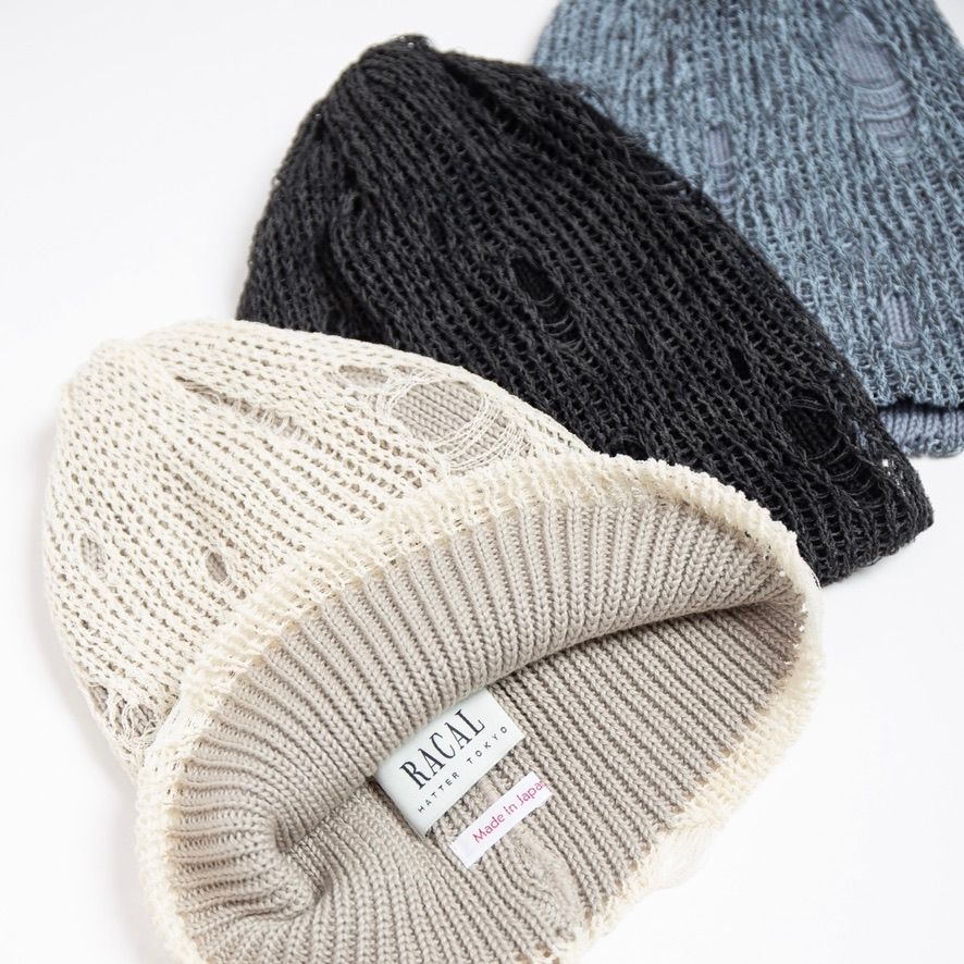 【残り一点】Damage Mesh Beanie