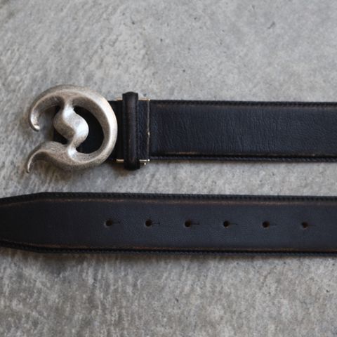 【残り一点】"D"Buckle Vintage Velt