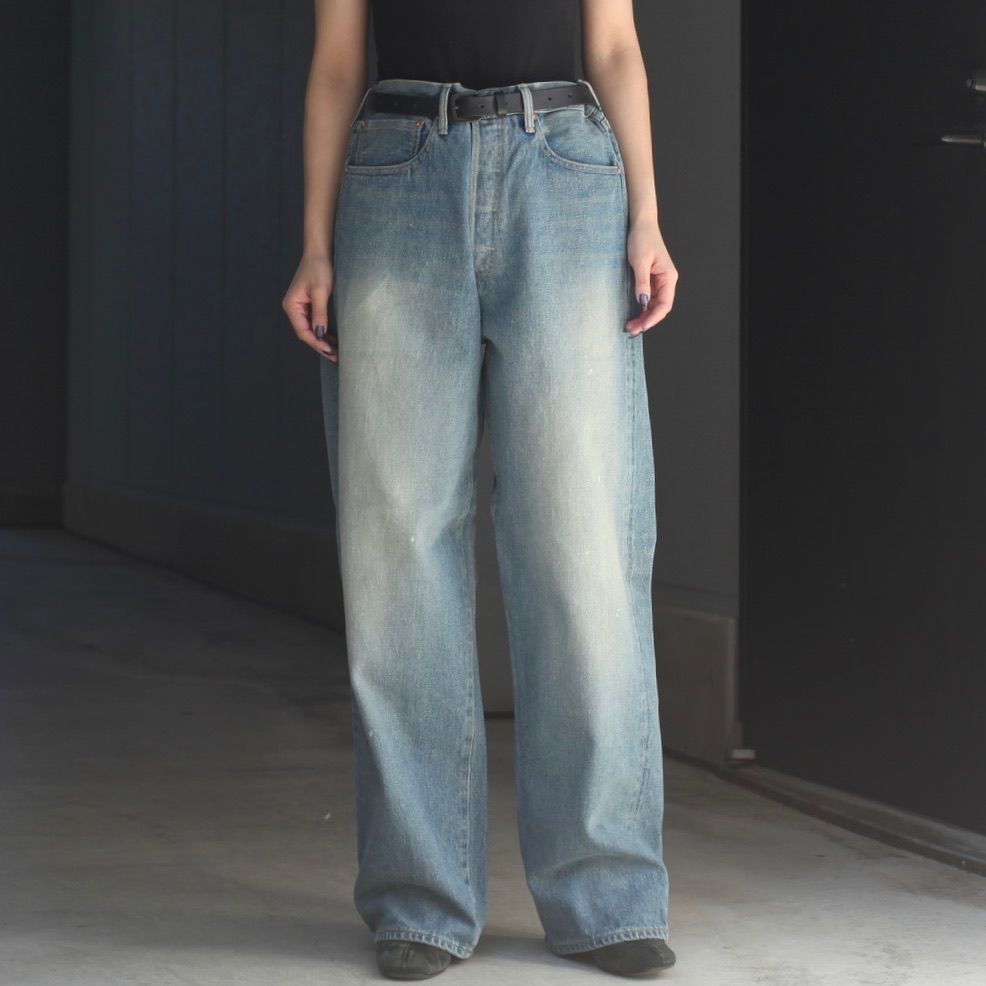 【残り一点】5pocket Straight Pants(USED FADE)