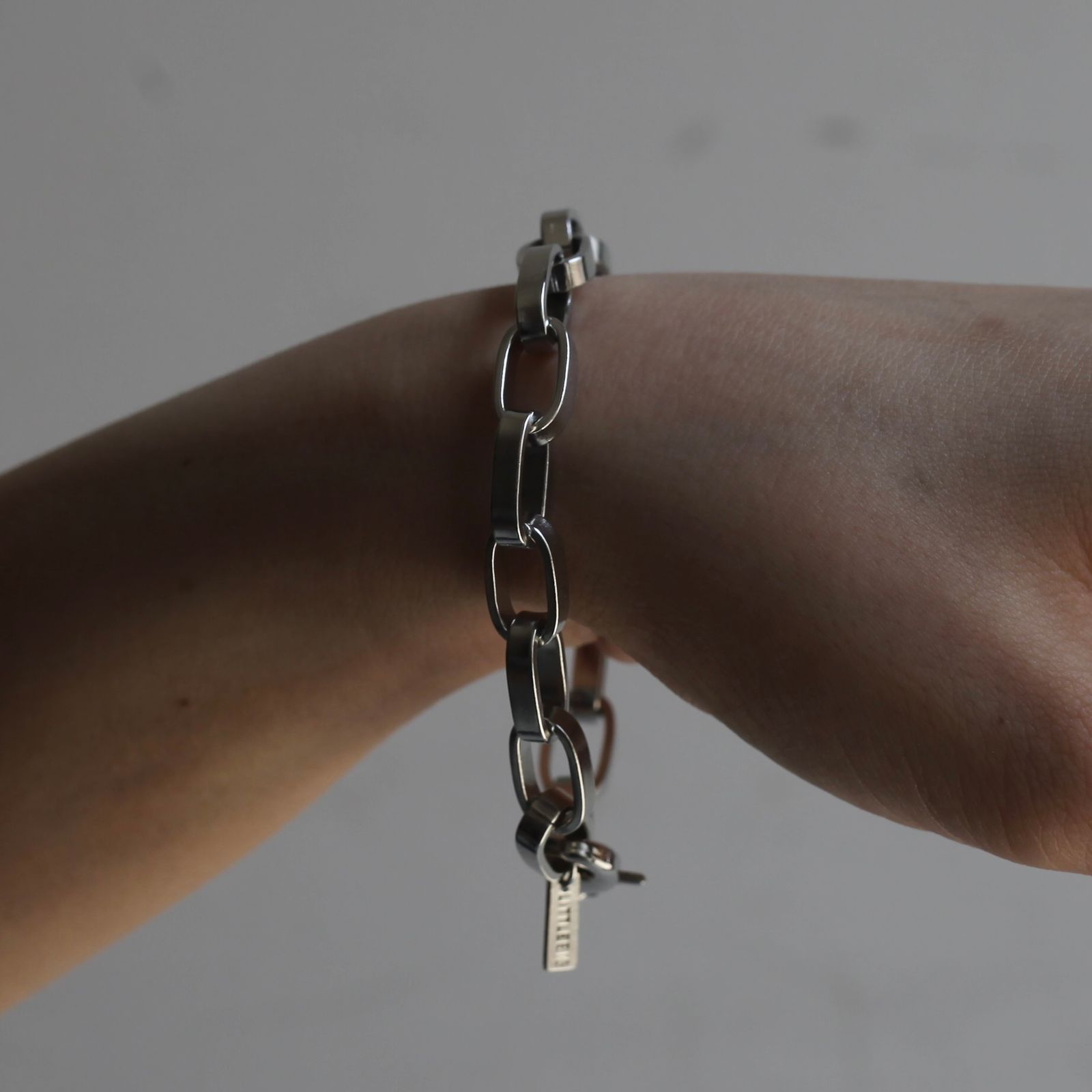 【残り一点】Flat Chain Bracelet(SILVER)