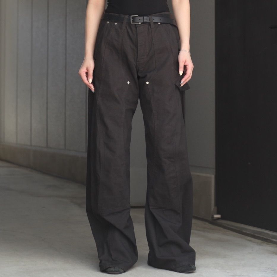 【残り一点】Curved Leg Double Knee Work Pants