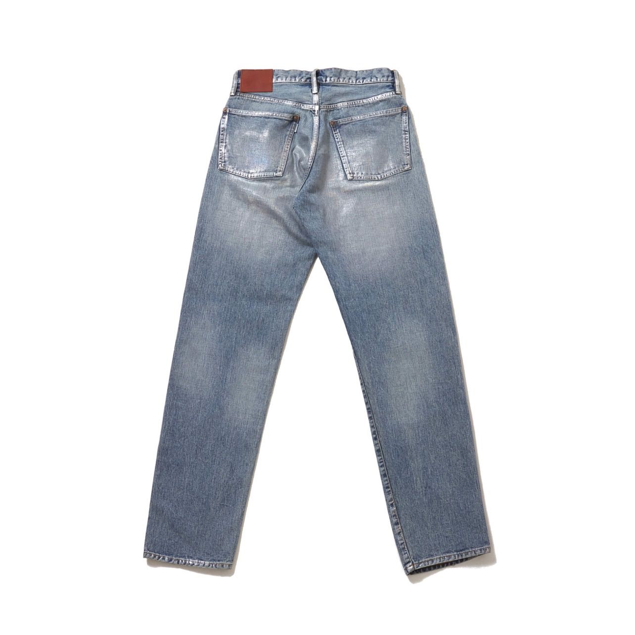 SUGARHILL - 【残り一点】Foiled Denim Trousers Straight Cut | ACRMTSM ONLINE STORE