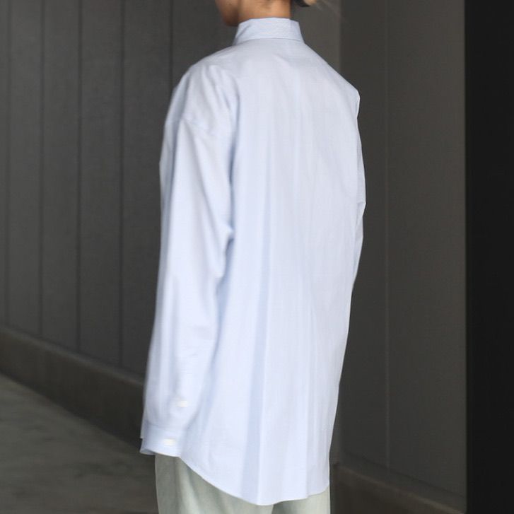 【残り一点】Shrink Stripe Oversized Shirt