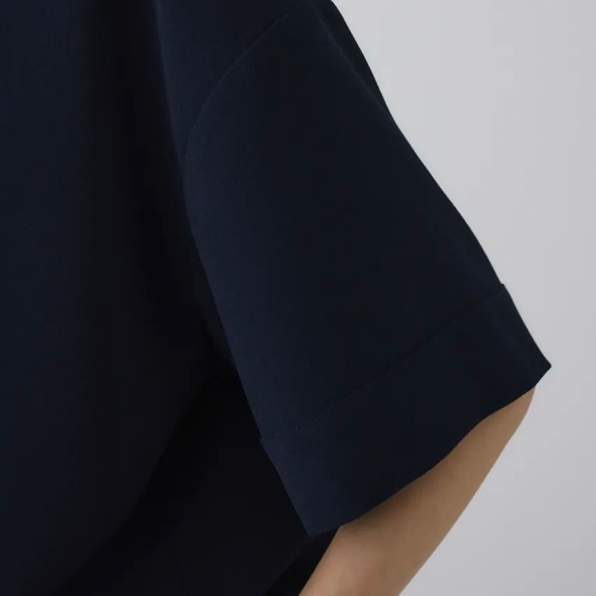 【残り一点】Georgette U-Neck Tops