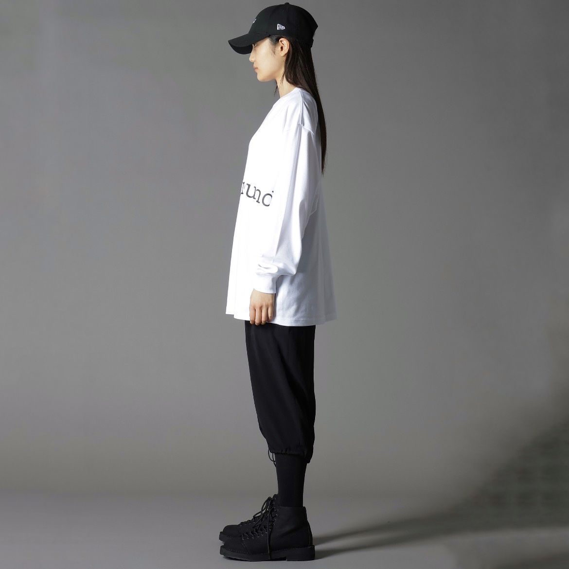 【残りわずか】ロングスリーブPA Tee(GY LOGO)