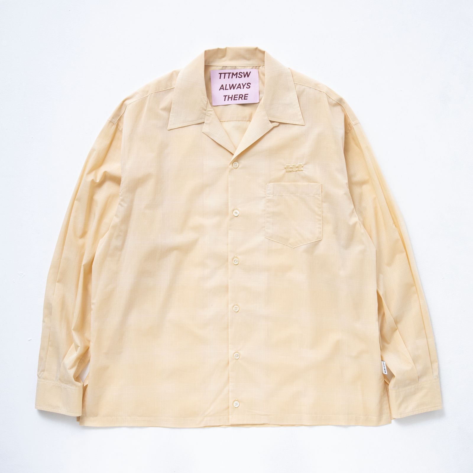 TTT MSW - 【残り一点】Open Collar Shirt | ACRMTSM ONLINE STORE