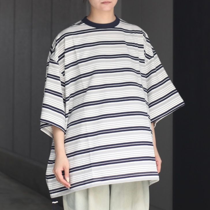 【残り一点】Border Balloon T-Shirt