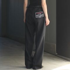 【残りわずか】Straight Pressed Pants
