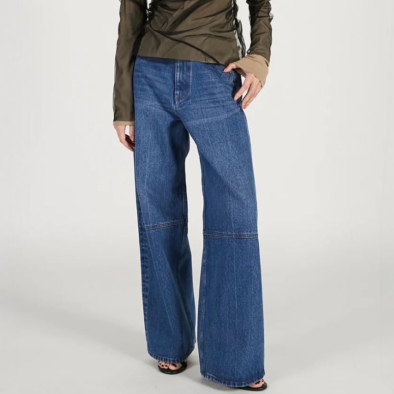 【残り一点】ストレートデニムパンツ