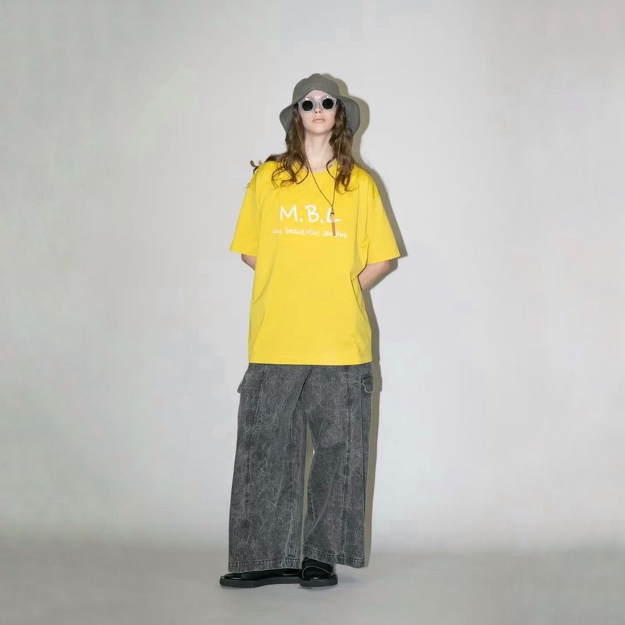 【残り一点】MBLロゴ刺繍Tee