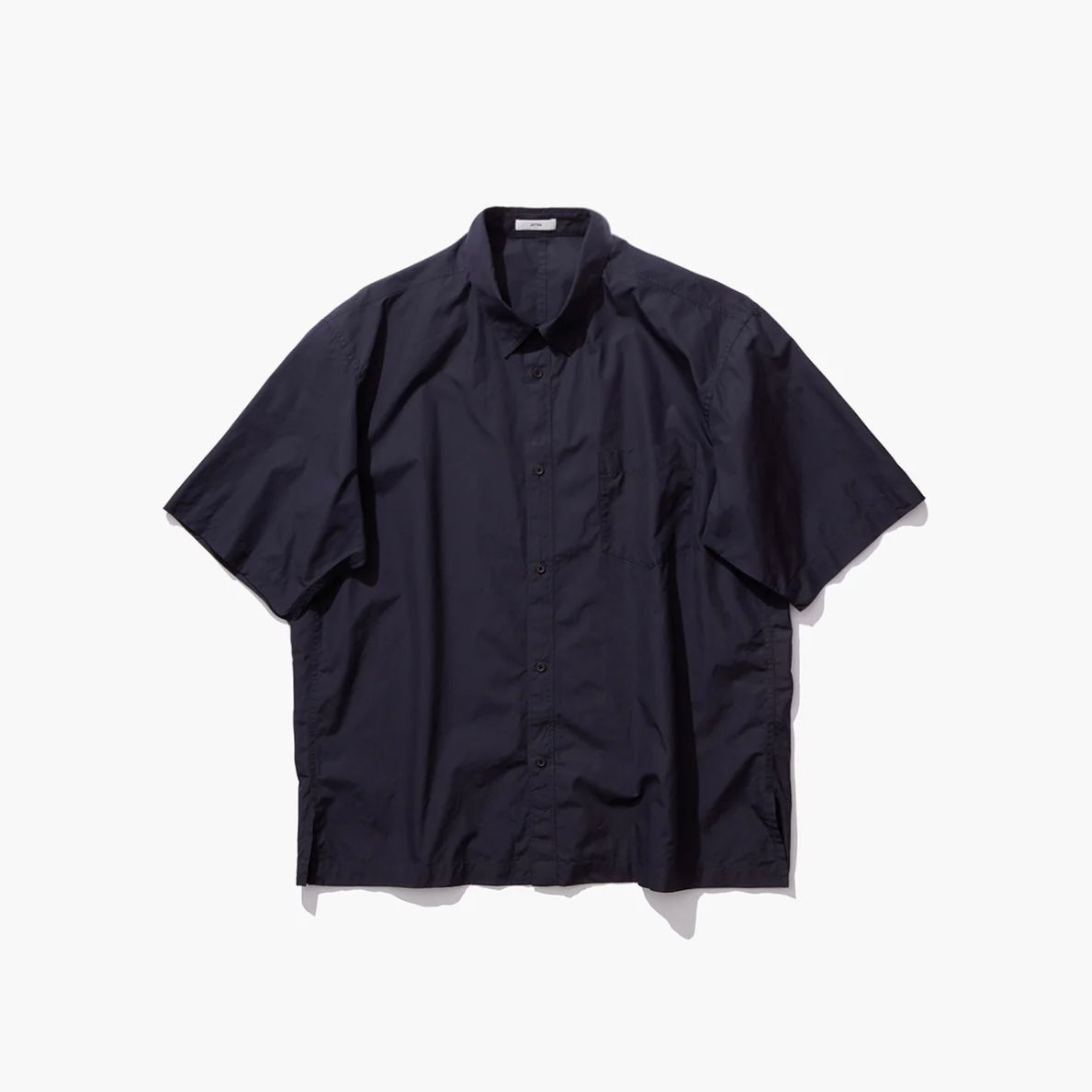 【残り一点】Suvin Broad Washed Half Sleeve Shirt