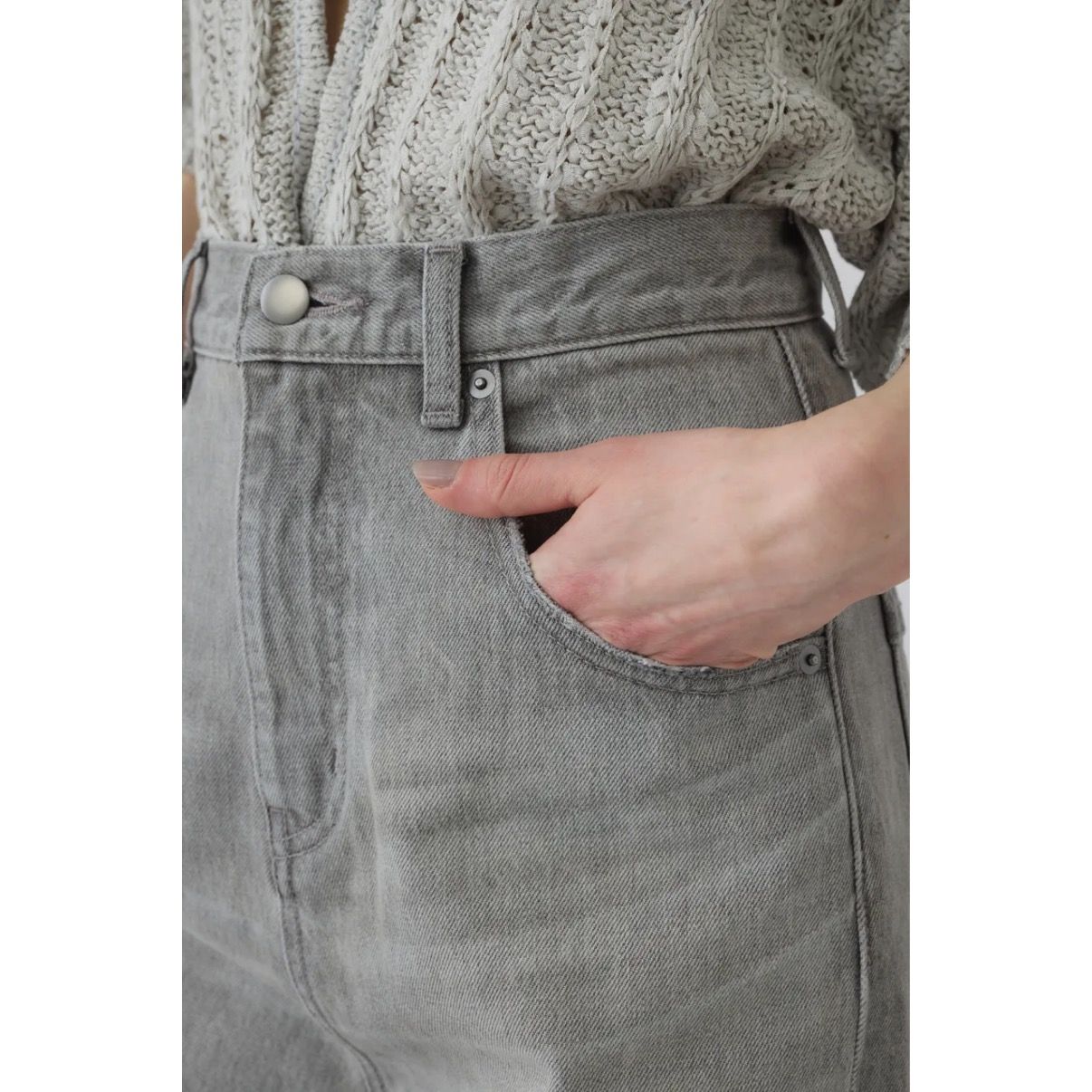 【残り一点】Middle Straight Light Denim