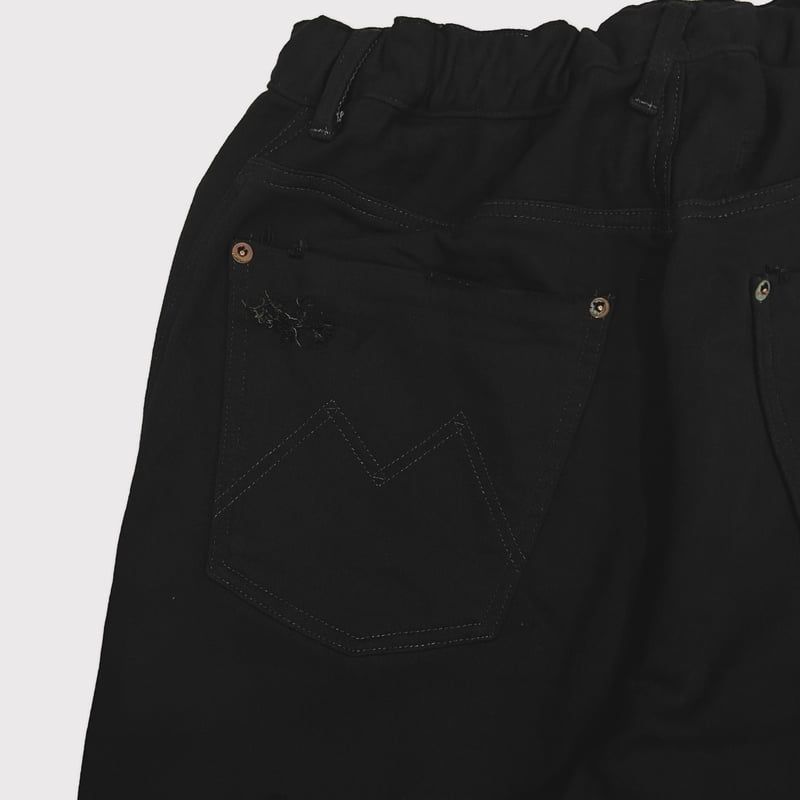 【残りわずか】Home Wide Jeans With Damaged(INLAY DENIM)