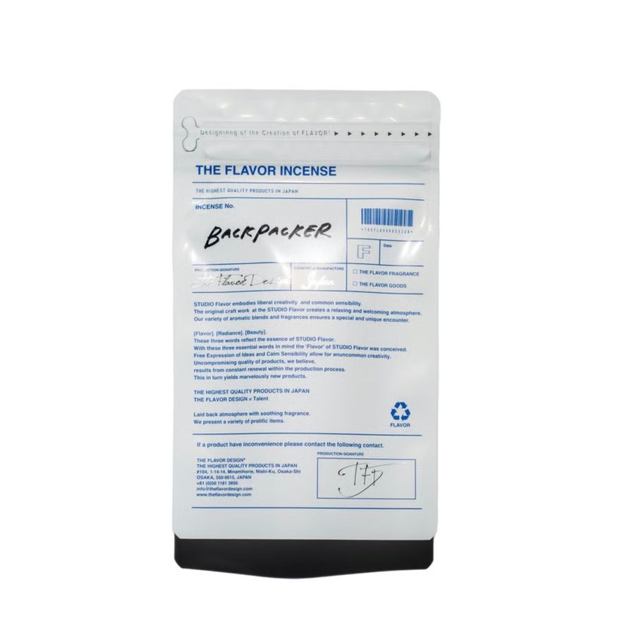 【残り一点】Incense(BACKPACKERS)