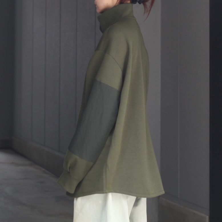 【残り一点】オーバーサイズハイネックL/S