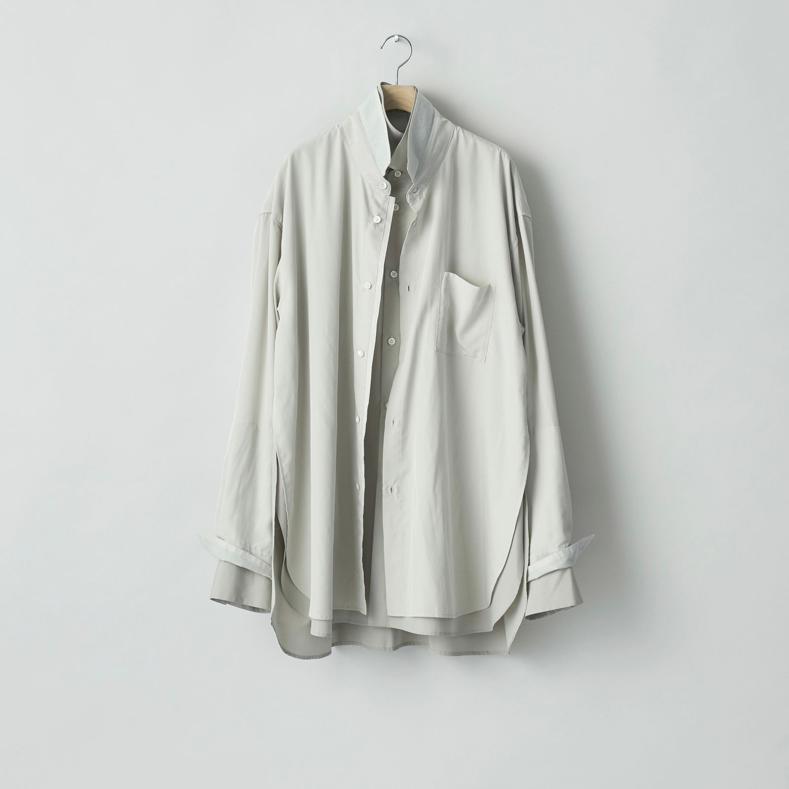 ssstein - 【残りわずか】Oversized Layered Shirt | ACRMTSM