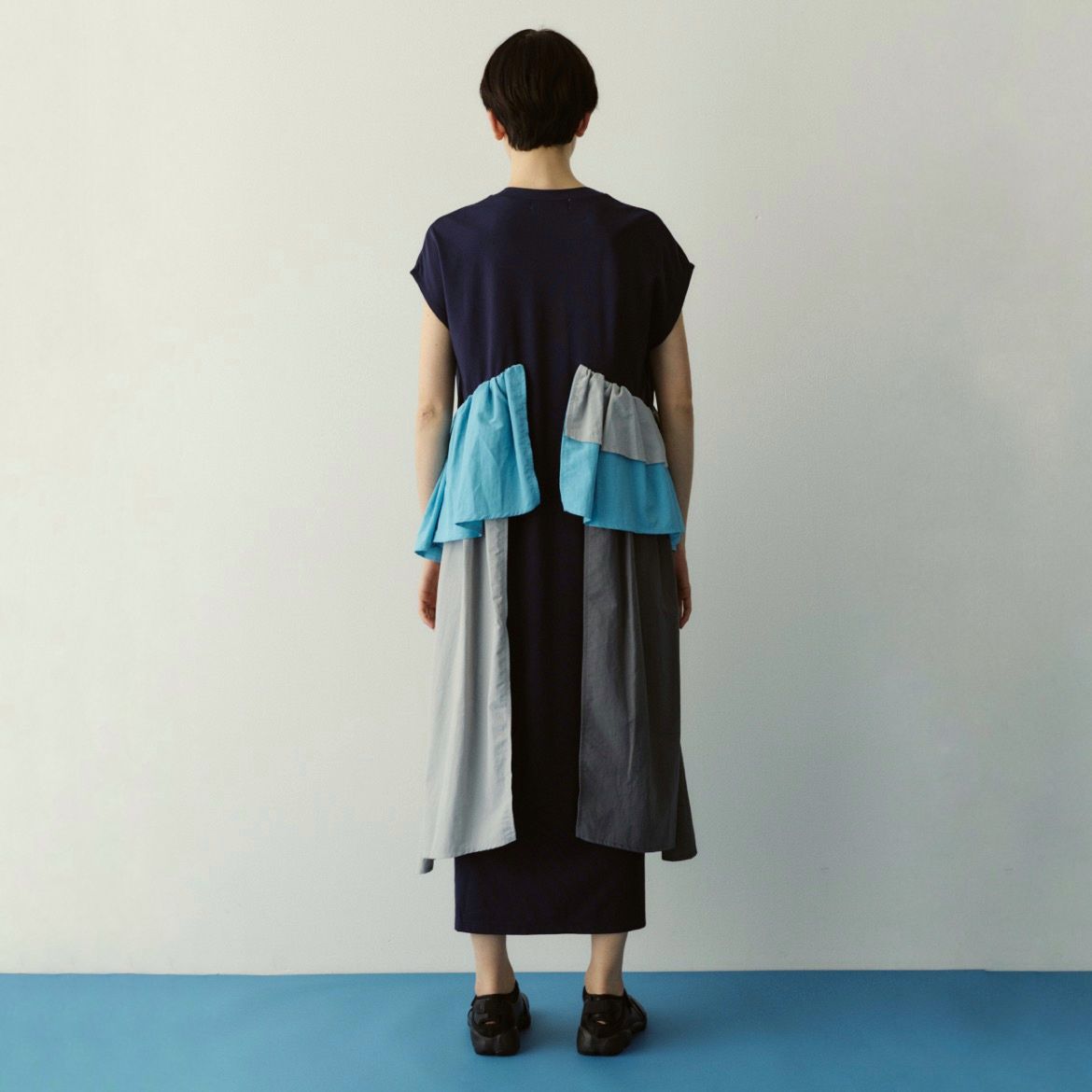 【残り一点】Side Frill Pante Dress