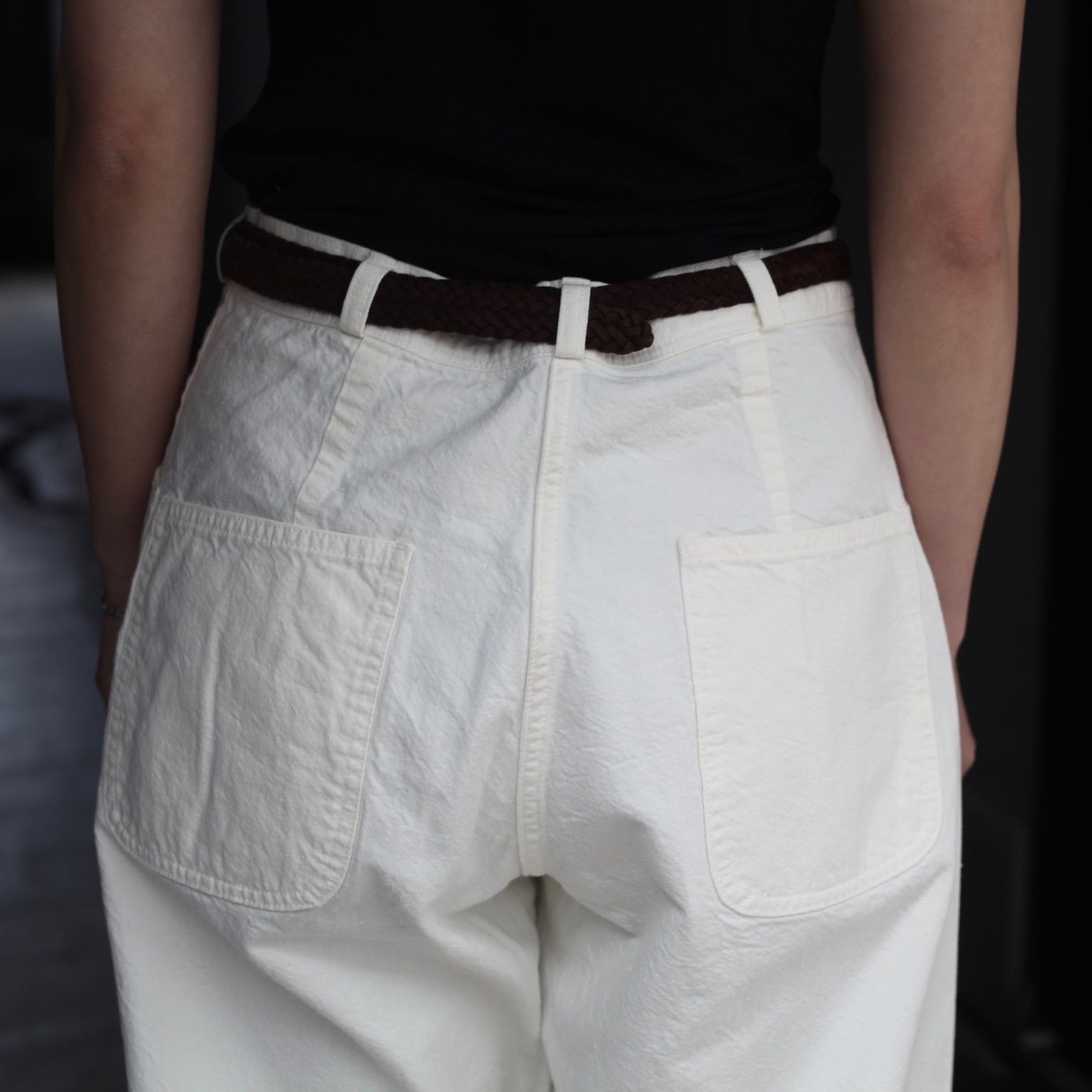 Namu Shop - Herill Nepdenim Utility Pants - White
