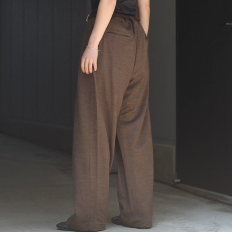 【残り一点】36G Wool Herringbone Trouser