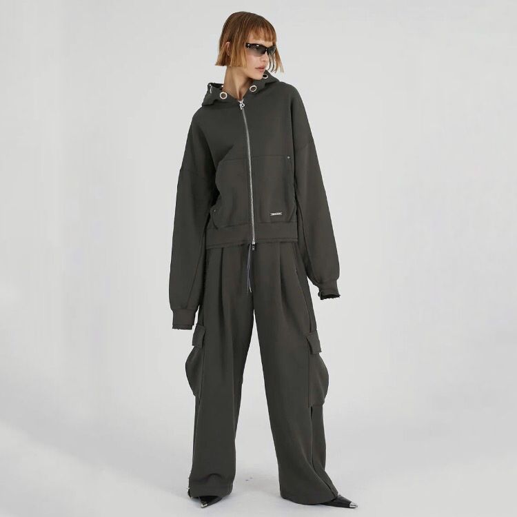 【残り一点】Eyelet Hoodie Parka