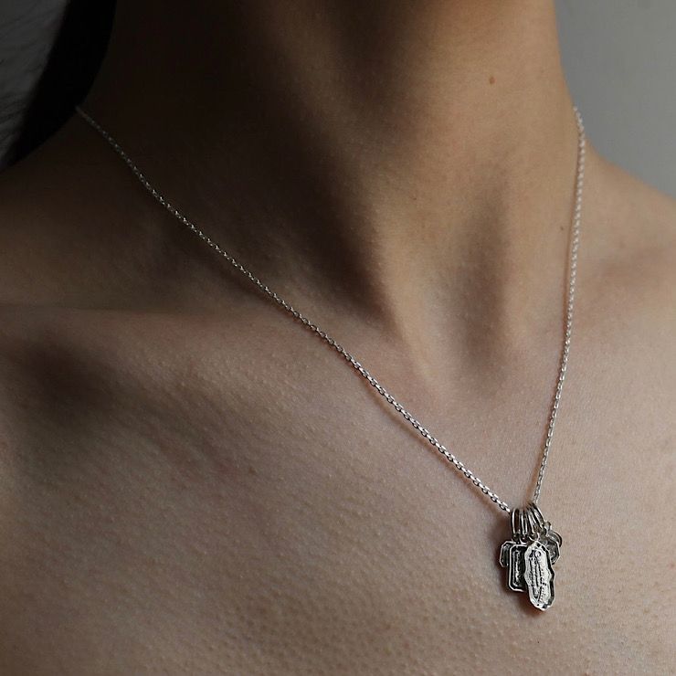 【残り一点】Hall Mark Necklace(SILVER)