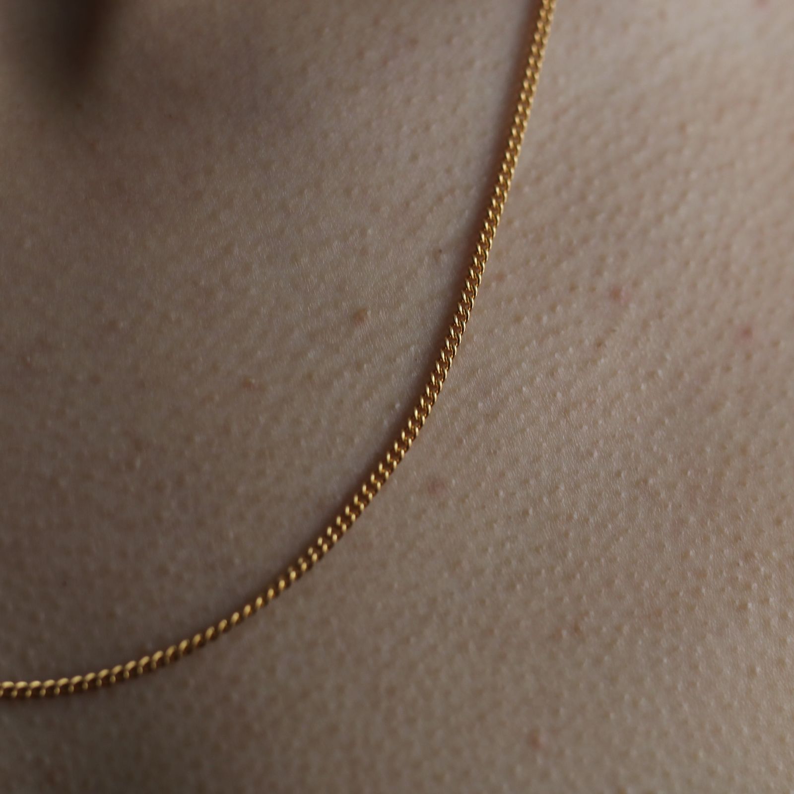 【お取り寄せ注文可能】Unisex Curb Chain Necklace 60