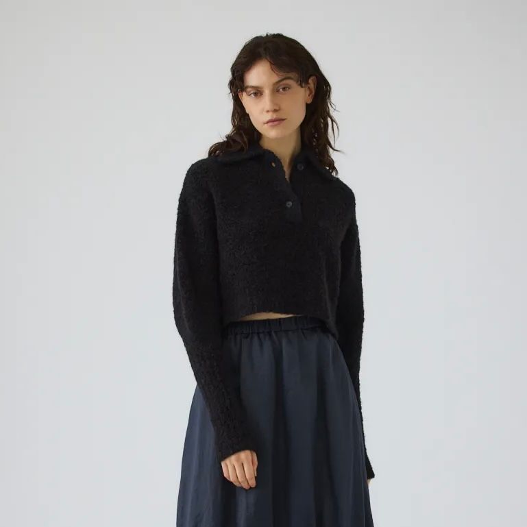 【残り一点】Boucle Short Knit