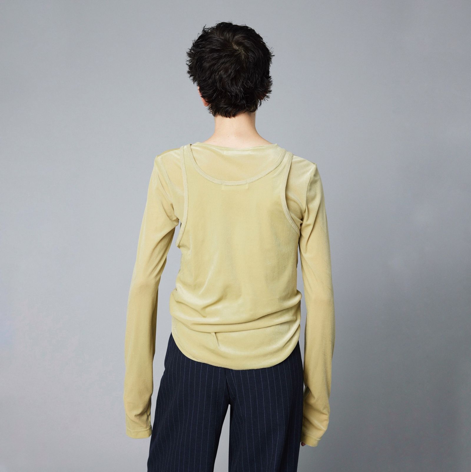 【残り一点】Velour Tank Top
