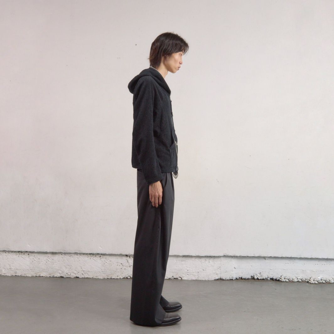 【残り一点】Semi Sheer Full Zip Up Hoodie