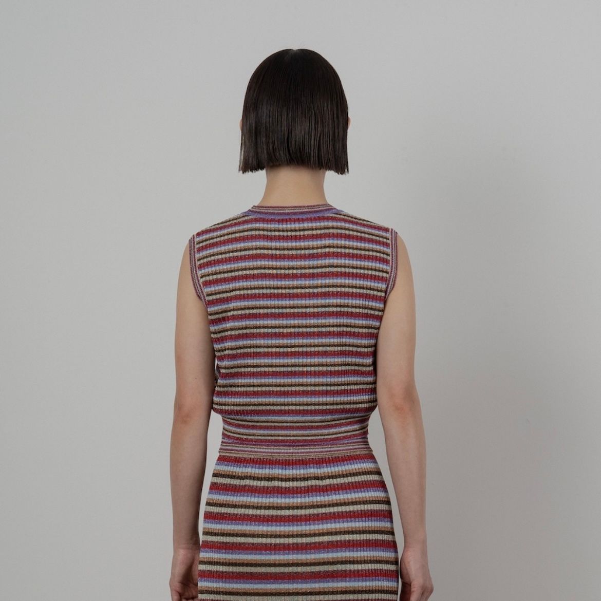 【残り一点】Lulex Multiborder Knitted Tank Top