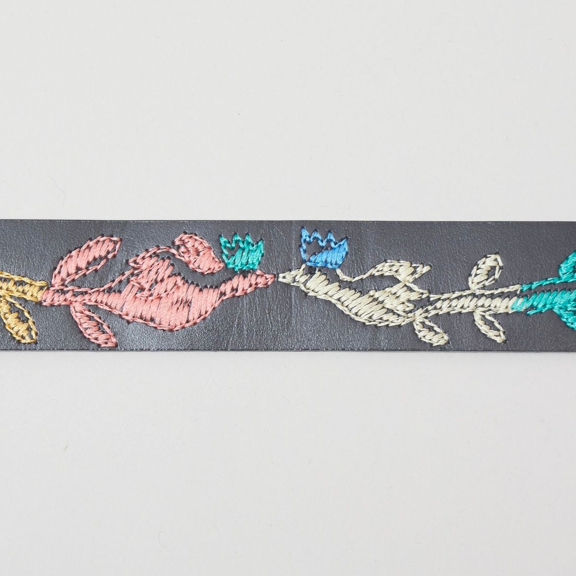 【残り一点】Picturesque Ojisan Belt With Embroidery