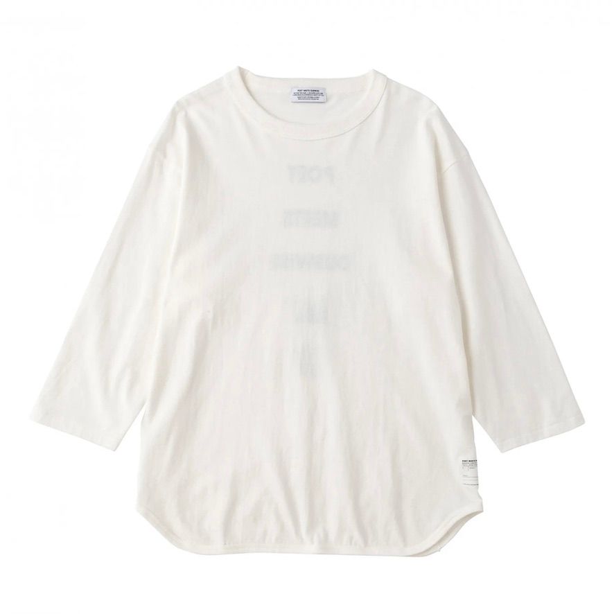 【残り一点】PMD Logo 3/4 Sleeve T-shirt