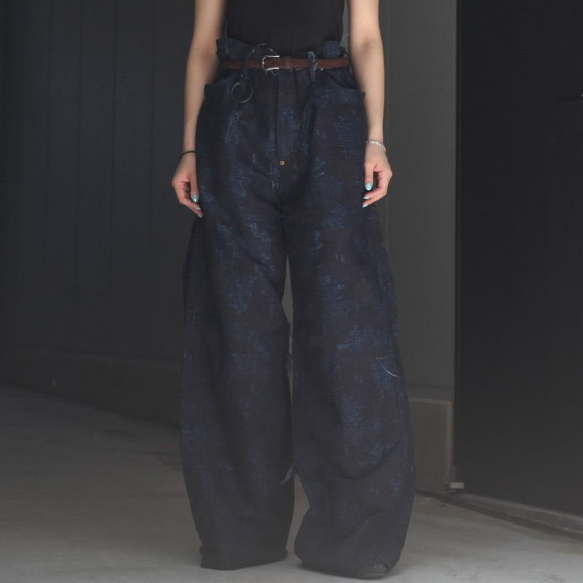 MINUS - 【残り一点】Twist Seam Lot.20603T Boro Crust(NOIR MINUS - 【残り一点】Twist Seam Lot.20603T Boro Crust(NOIR