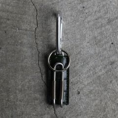 【残り一点】Spring Clip Key Holder(CLIX_CROCO GRAIN)