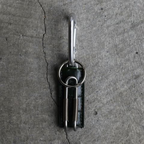 【残り一点】Spring Clip Key Holder(CLIX_CROCO GRAIN)