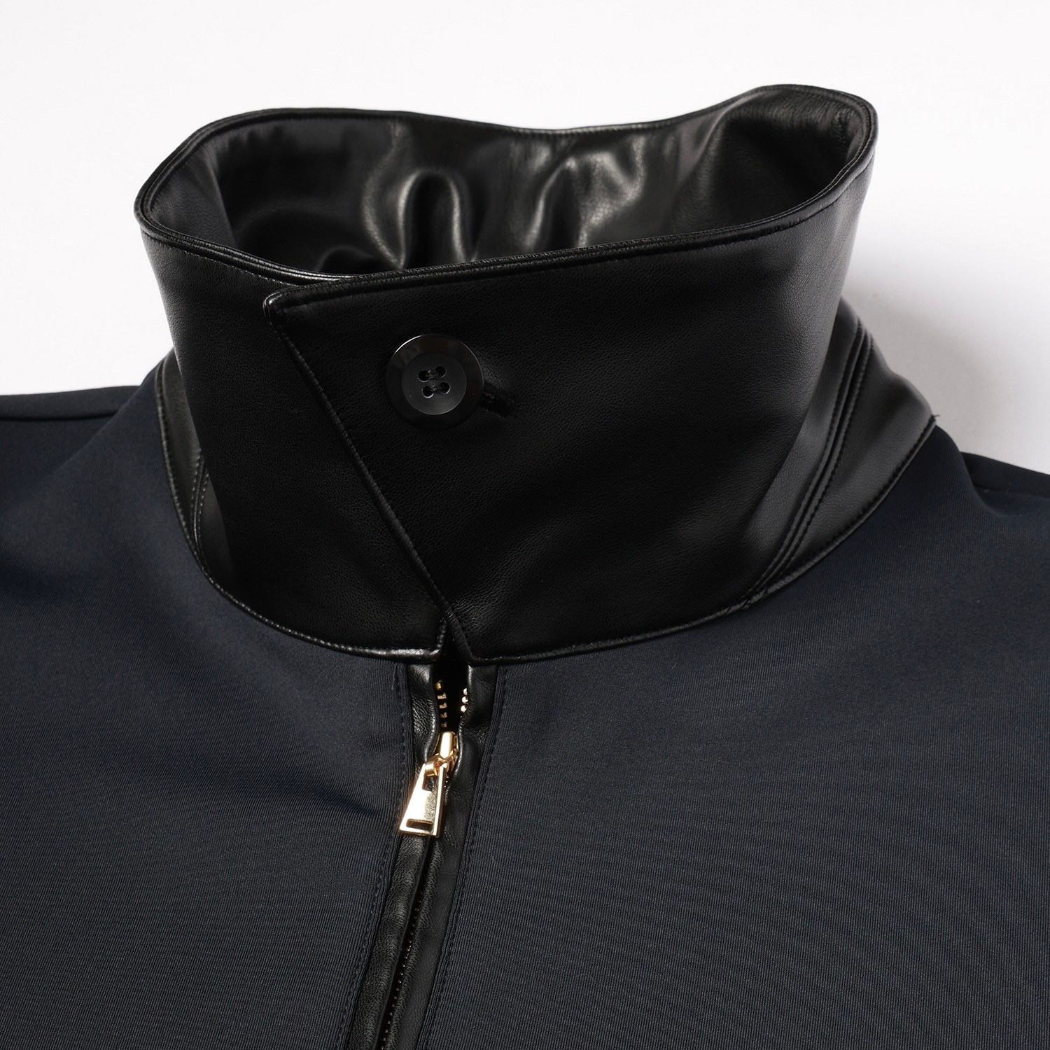 【残り一点】Double Cloth Half Zip Riders Pullover