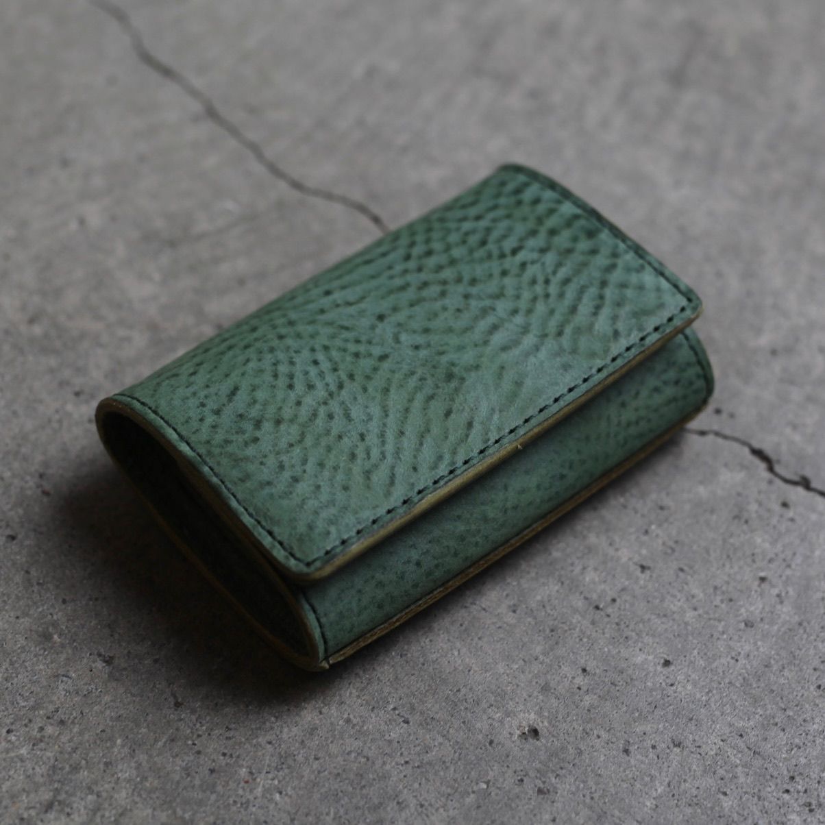 【残りわずか】Clasp Coin Case(GREEN)