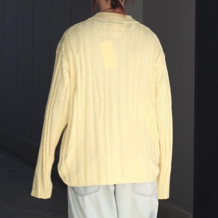 【残り一点】Random Rib Zip Knit Blouson