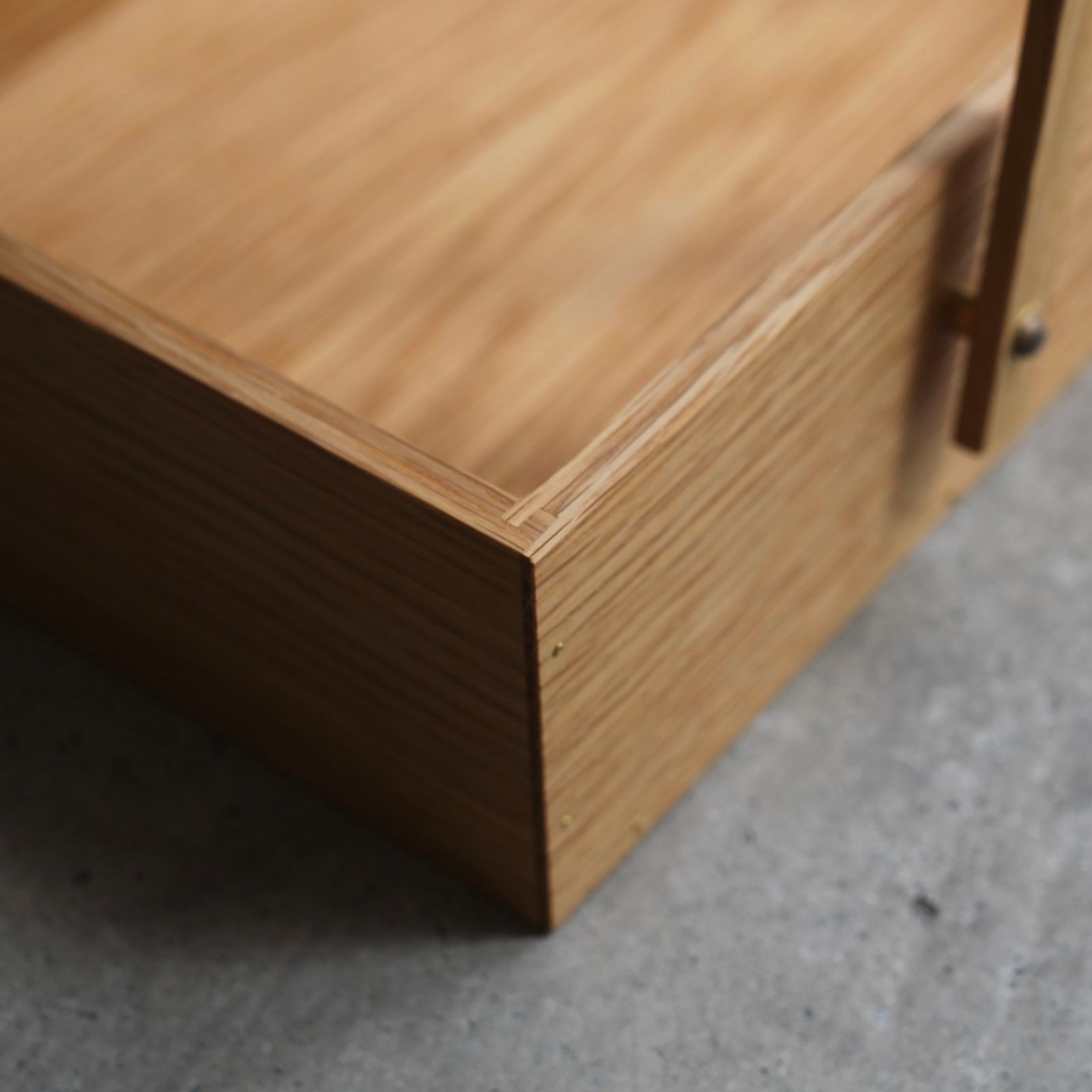 【残り一点】2ハンドルキャリーボックス(OAK)