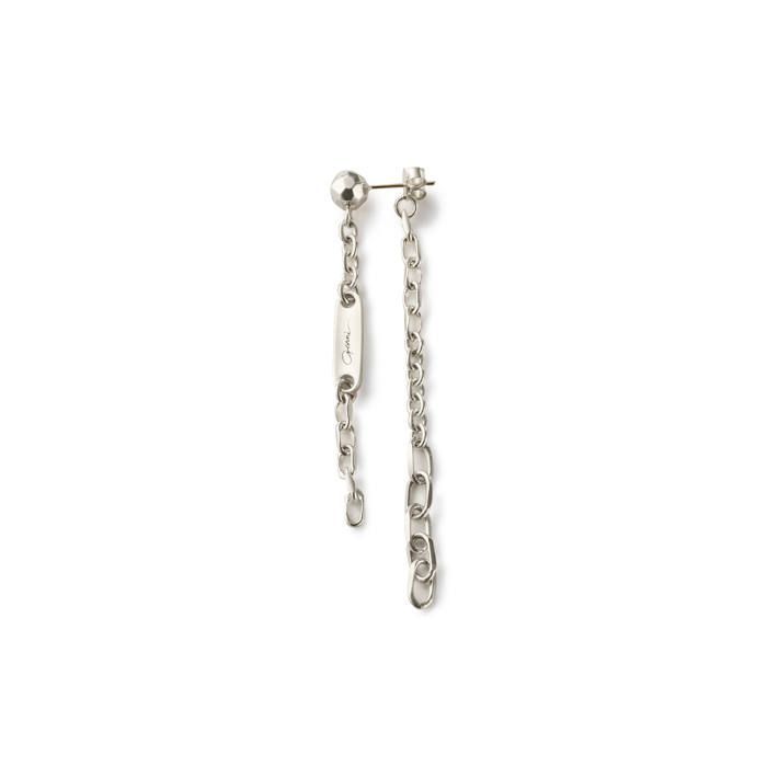 【お取り寄せ注文可能】Mix Chain Pierce_No.2(SILVER)
