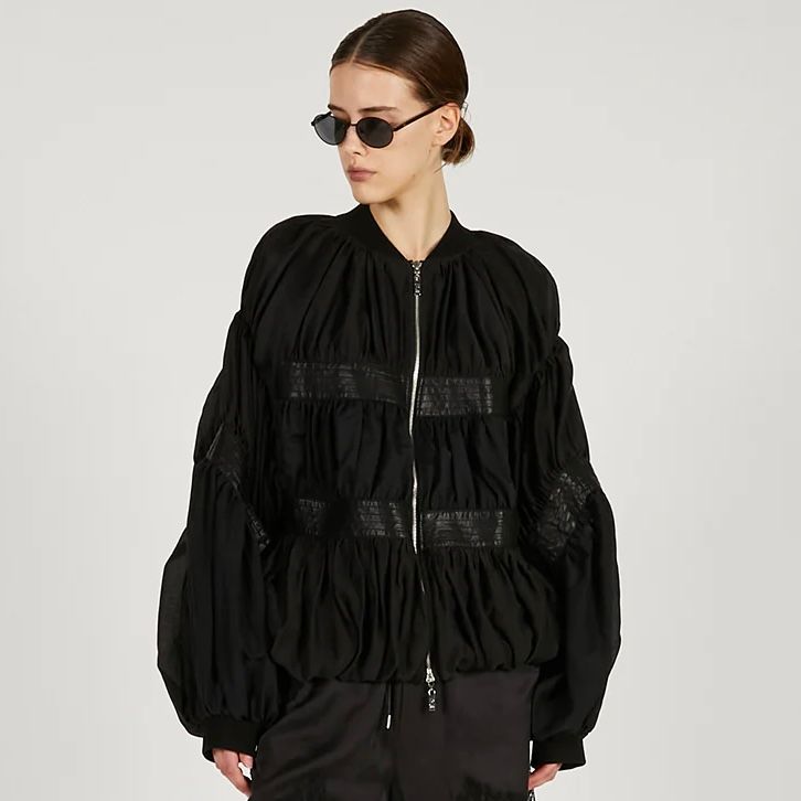 【残り一点】シアーボリュームブルゾン