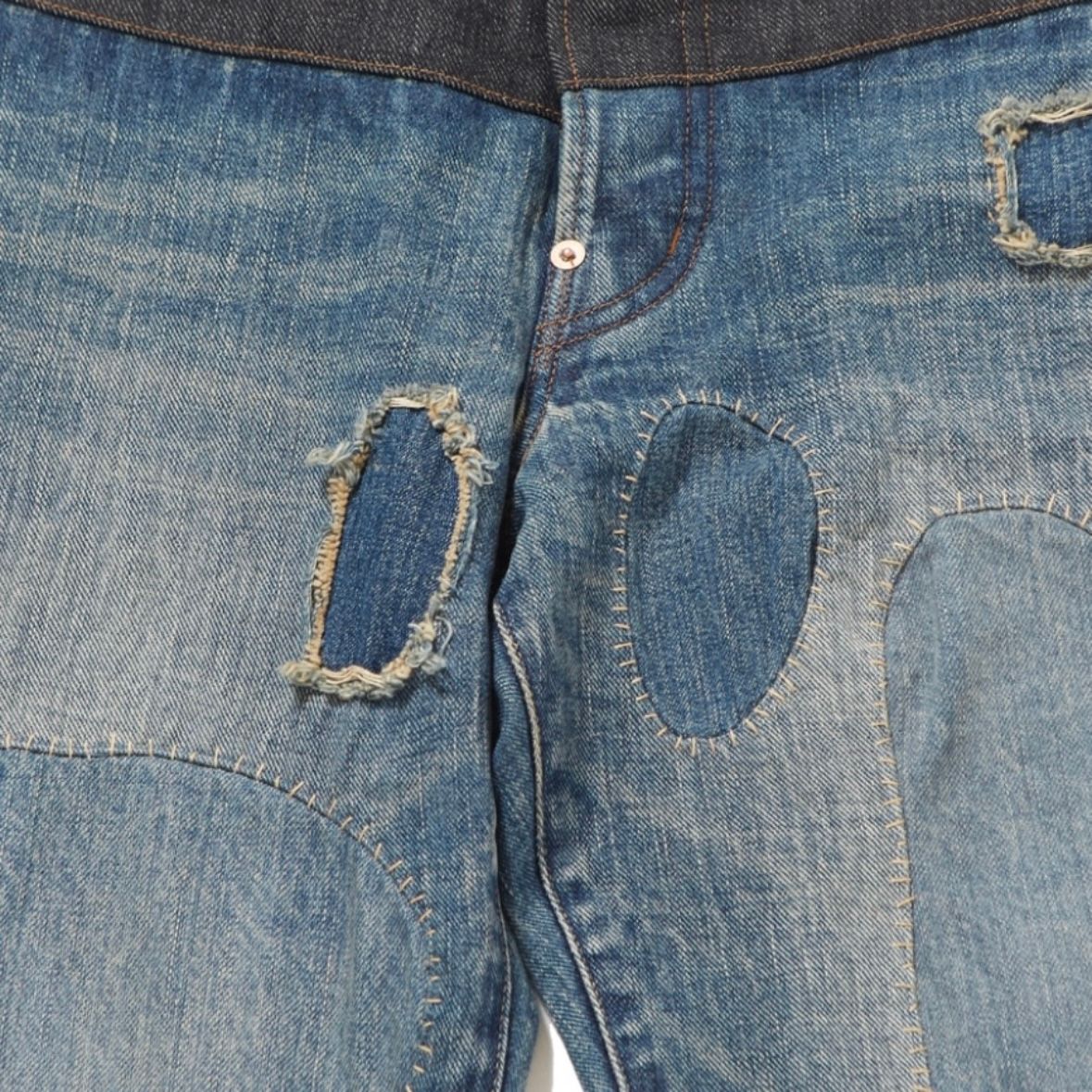 【残り一点】Stratum Denim Pants Flared Cut