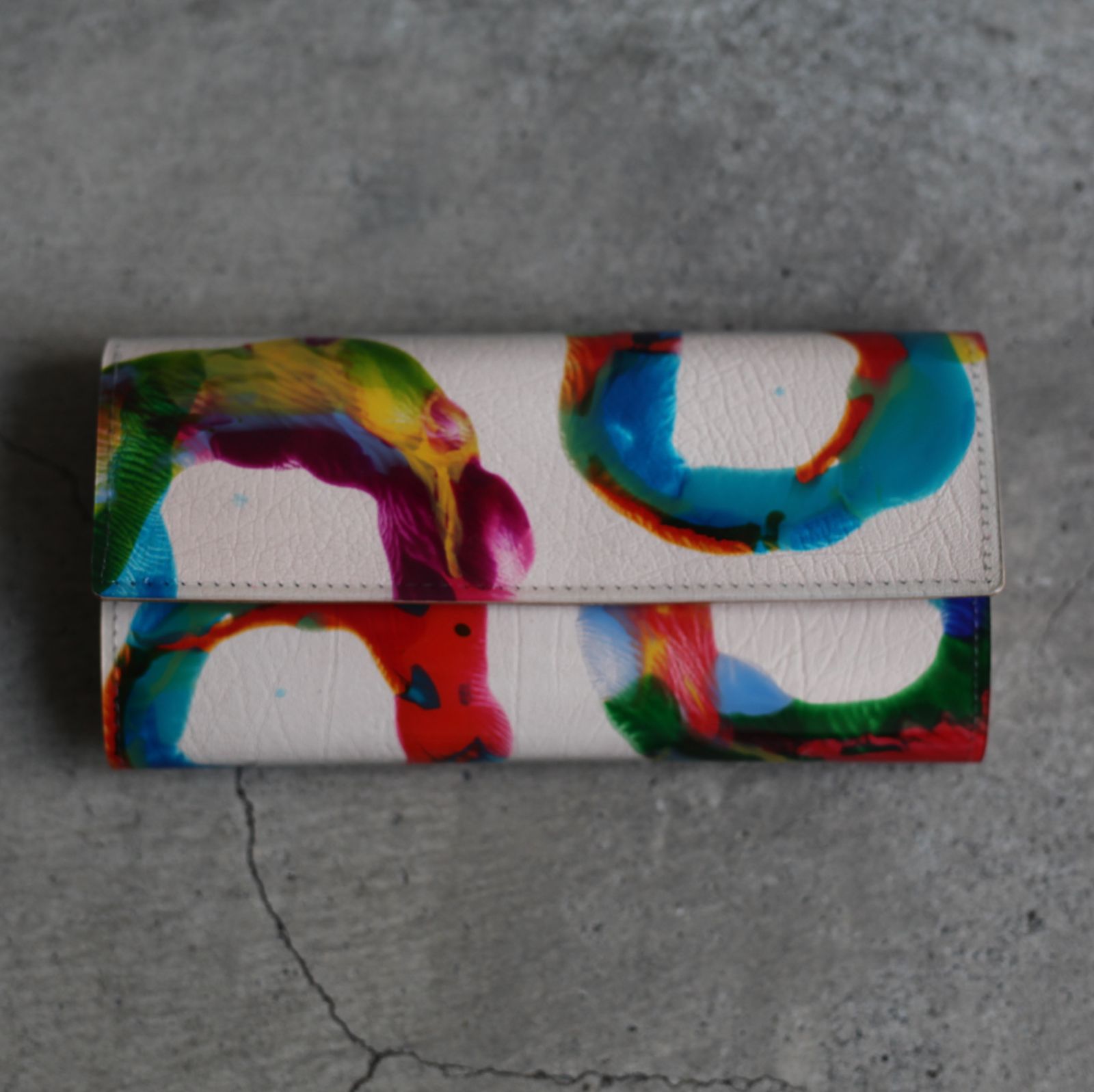 【残り一点】Paint Wallet(LONG)
