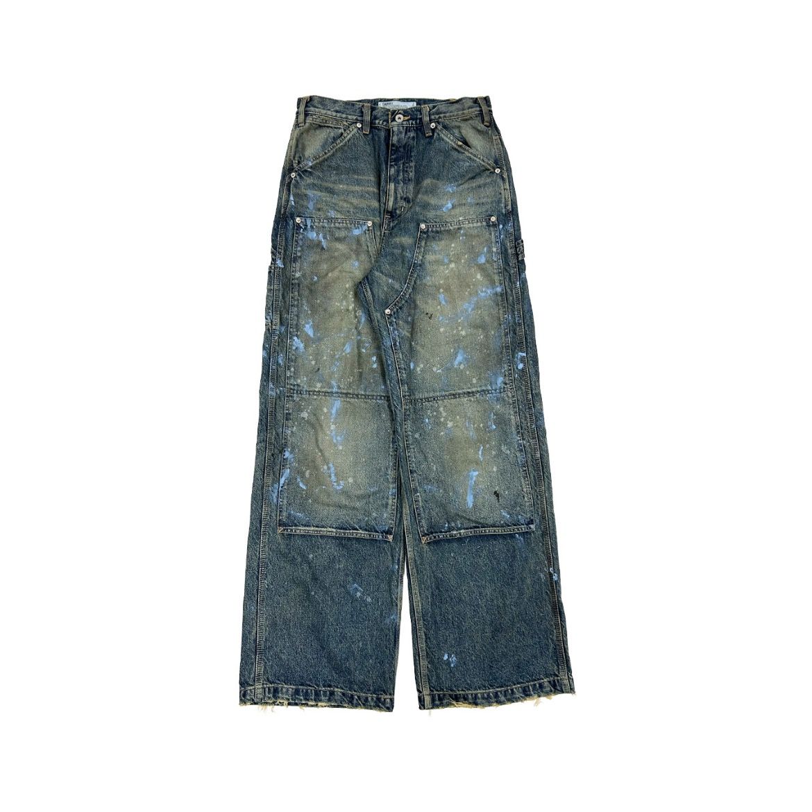 【残り一点】"Paint" Painter Denim Pants