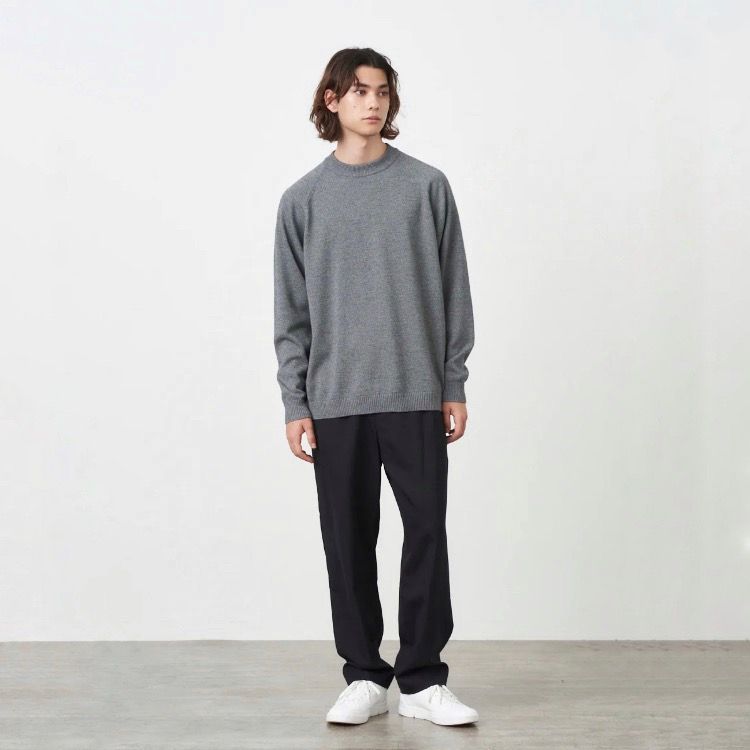 【残り一点】Wool Washi Crew Neck Sweater