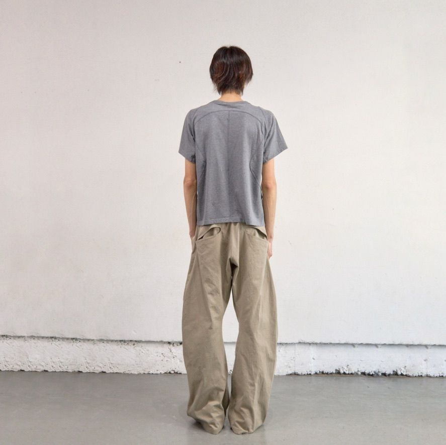 【残り一点】Panelled Half Sleeve T-Shirt