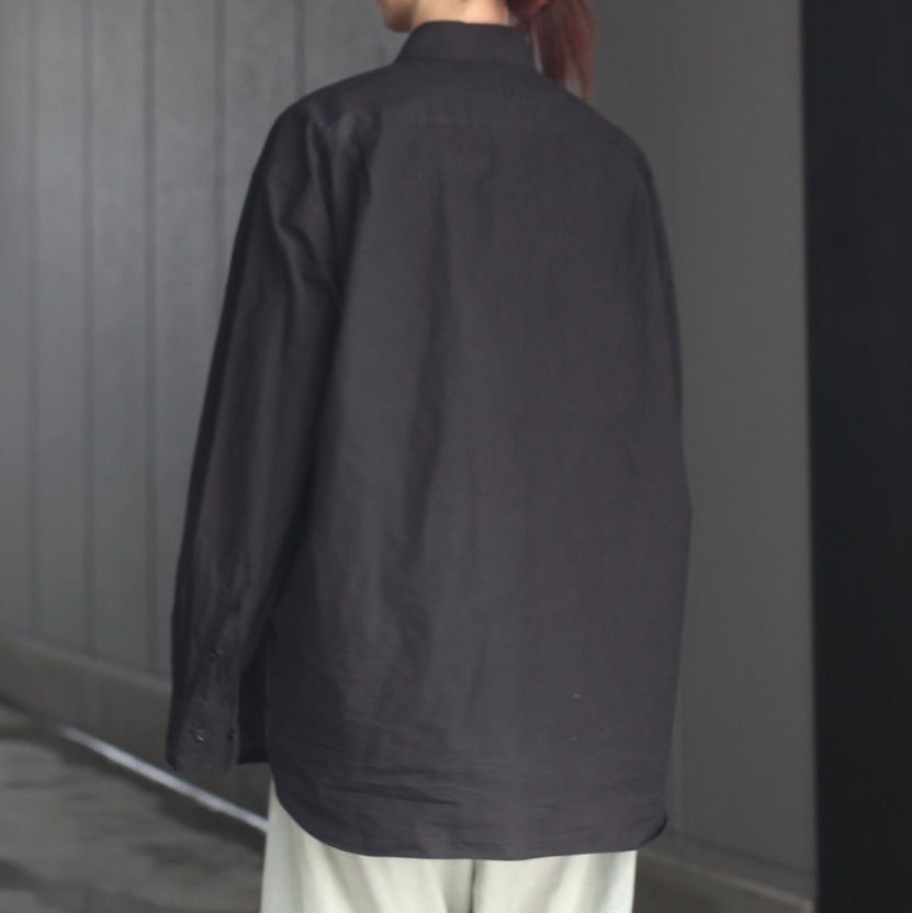 【残り一点】Regular Collar Shirt(MAX HIGH COUNT TYPEWRITER)