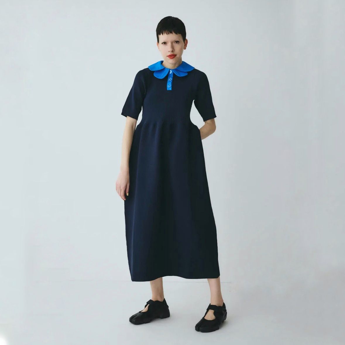 【残り一点】Knit Balloon Dress