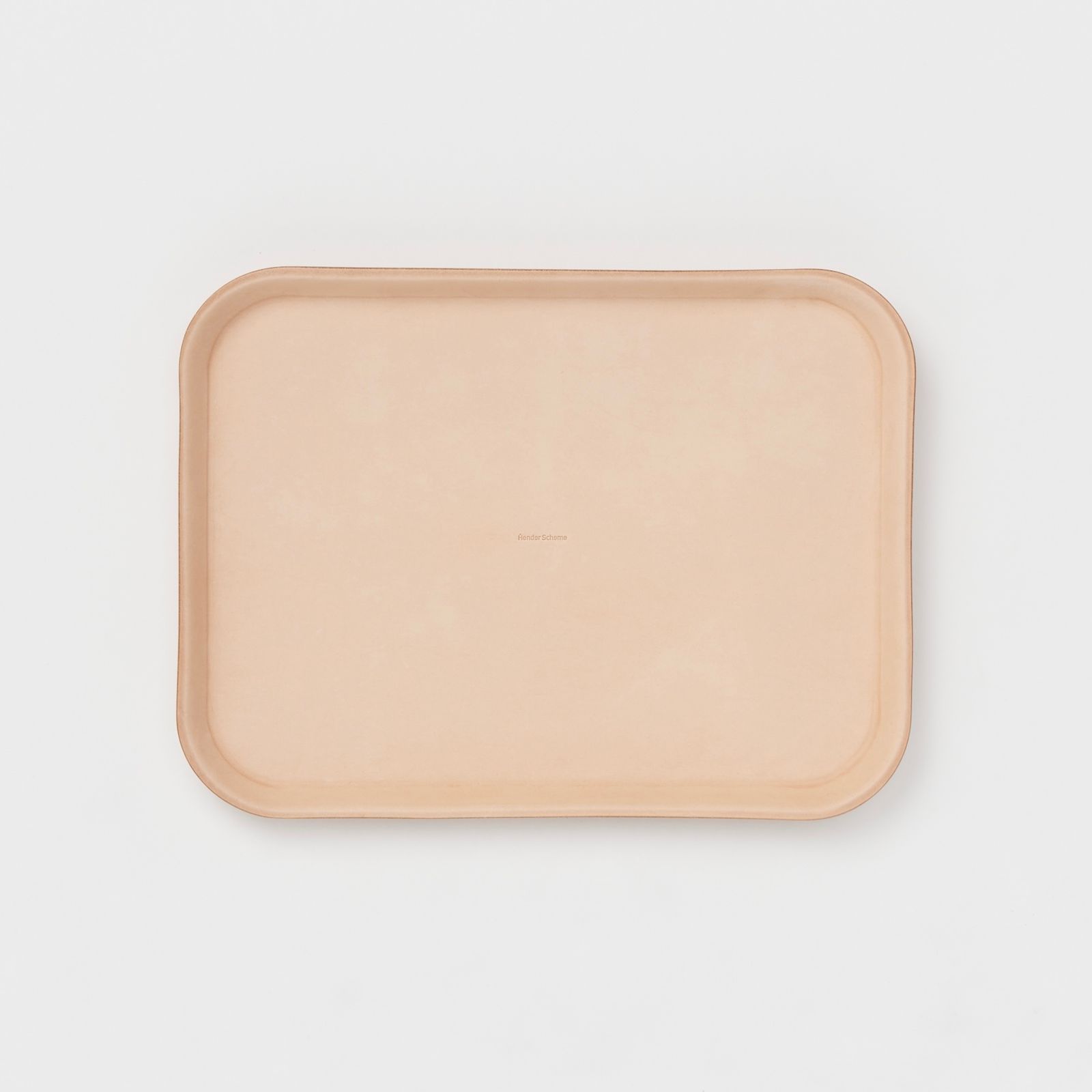 【残り一点】Leather Tray_L(NATURAL)
