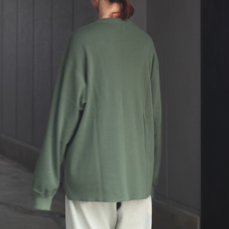 【残り一点】Waffle Henry Neck L/S T-Shirts